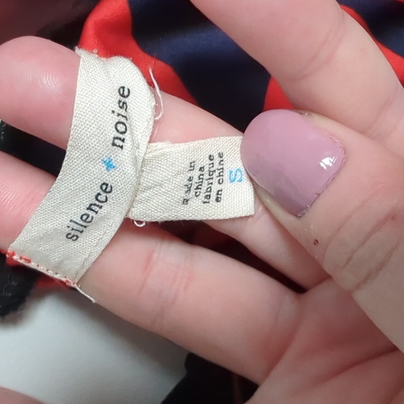 Cute navy and orange summer dress - Picture 7 of 14